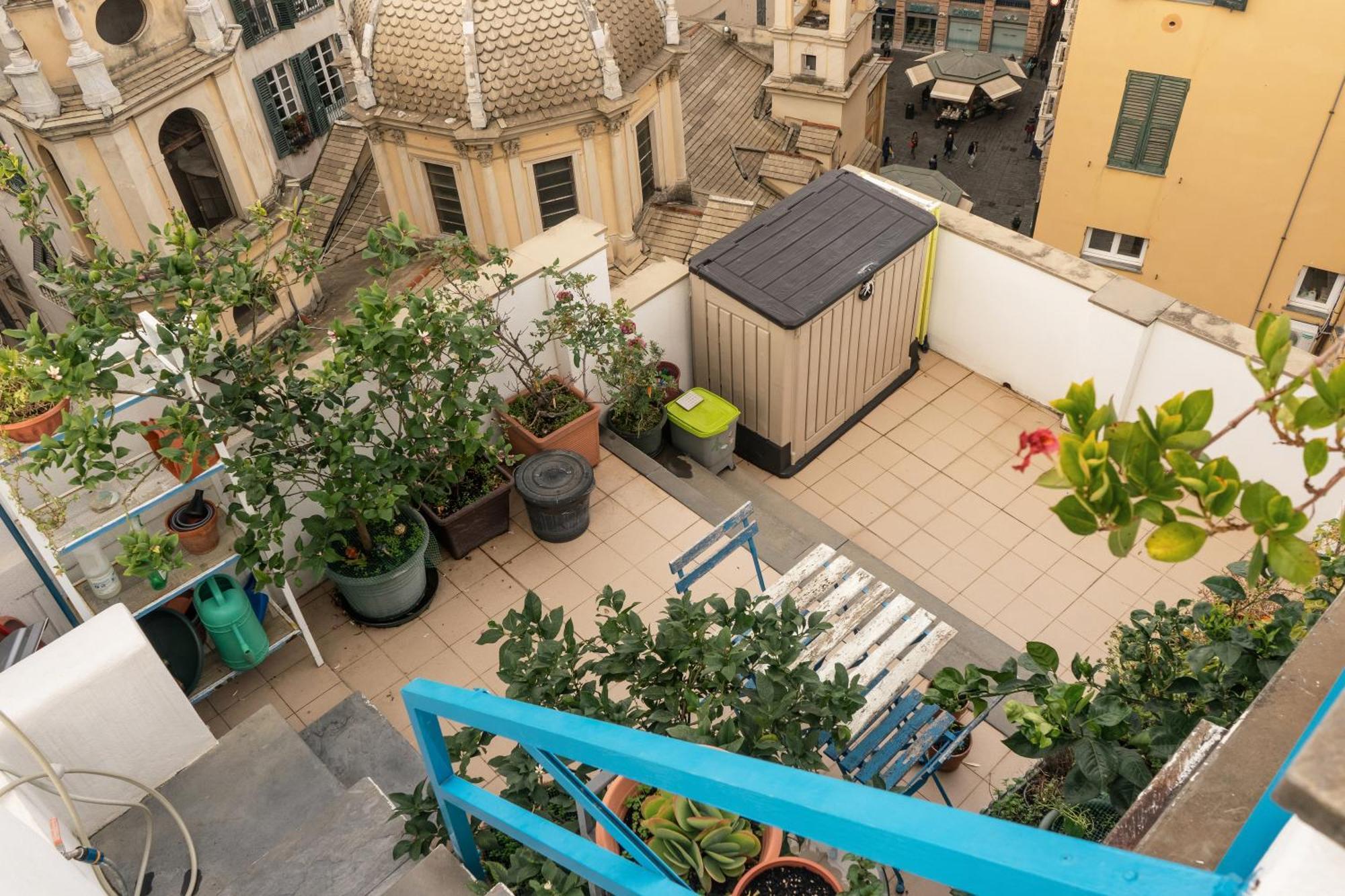 Cinque Lampadi Rooftop Genova Eksteriør bilde